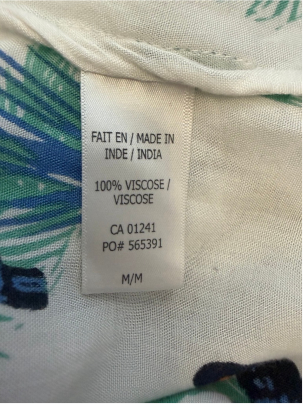 Twik Toucan Tropical Print Sleeveless Tank Top Medium Boho Beach Summer - Picture 11 of 11